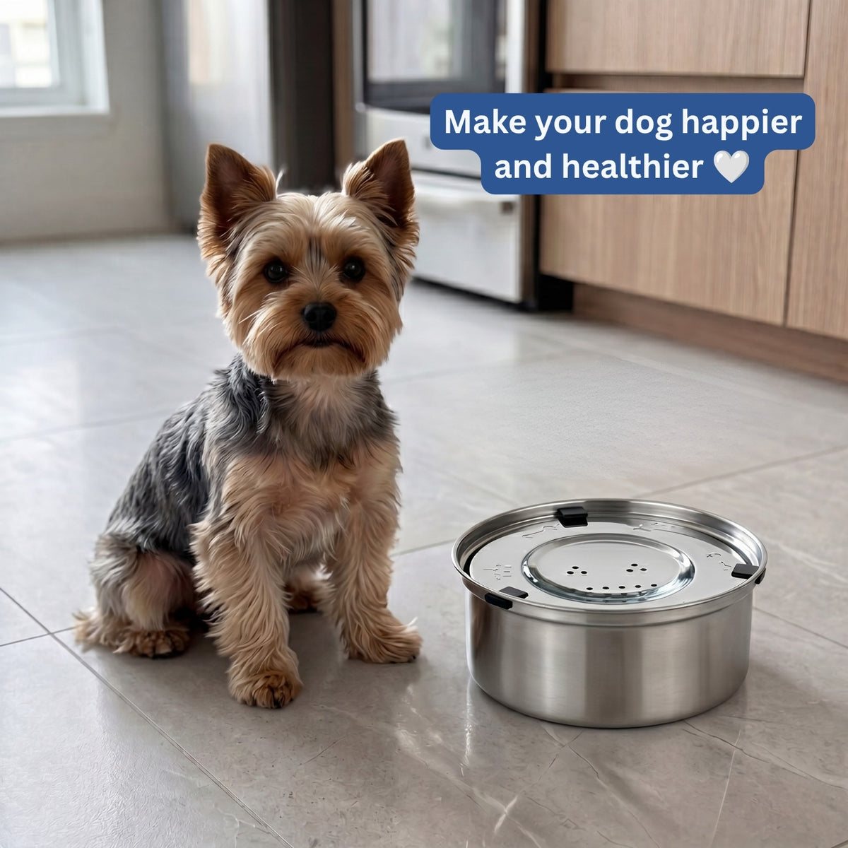 Woofers Company™ Orthopedic Anti-Spill Water Bowl