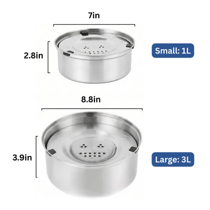Woofers Company™ Orthopedic Anti-Spill Water Bowl